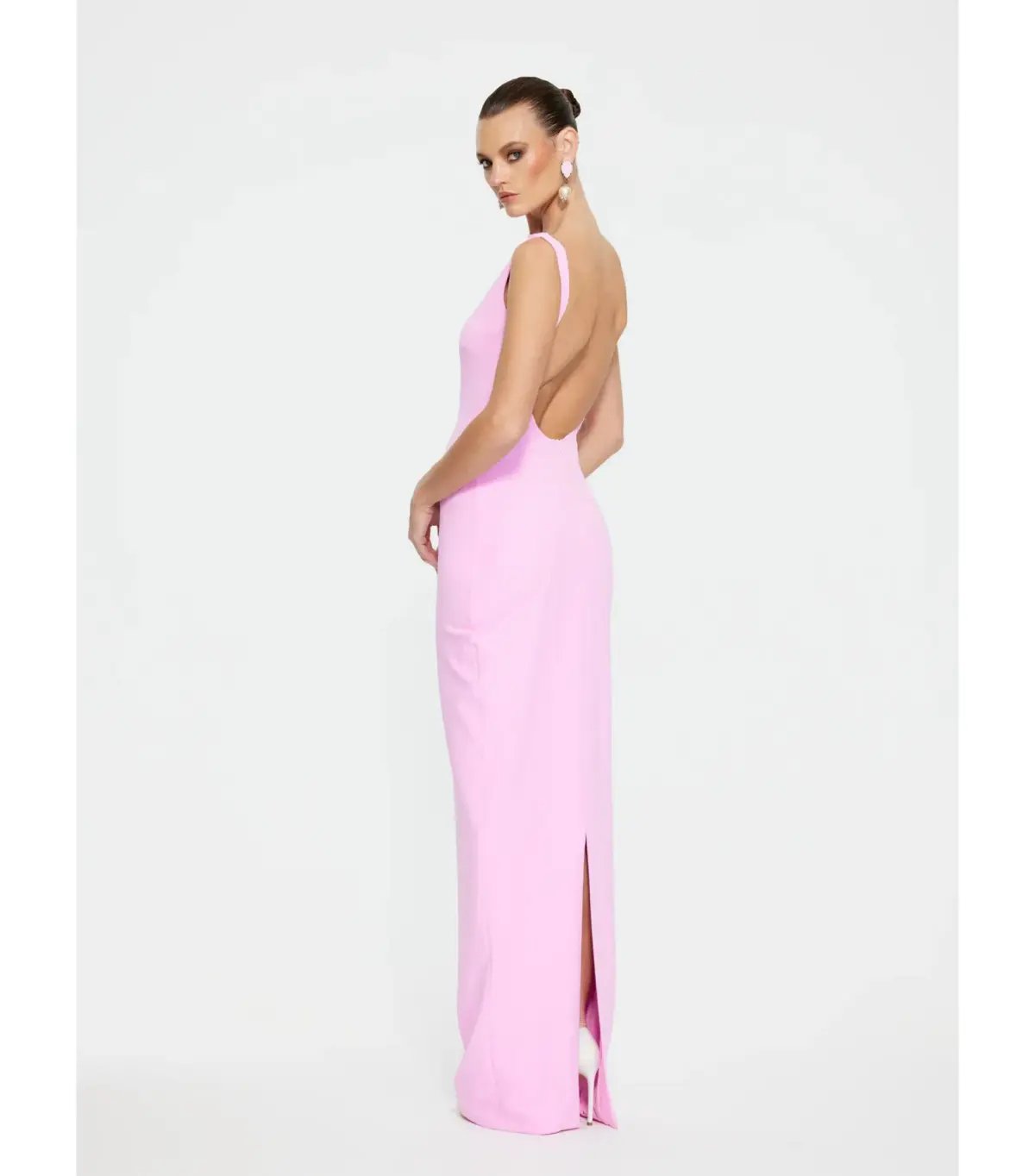 Effie Kats Verona Maxi Gown Taffy Pink Size S / AU 8 photo 4