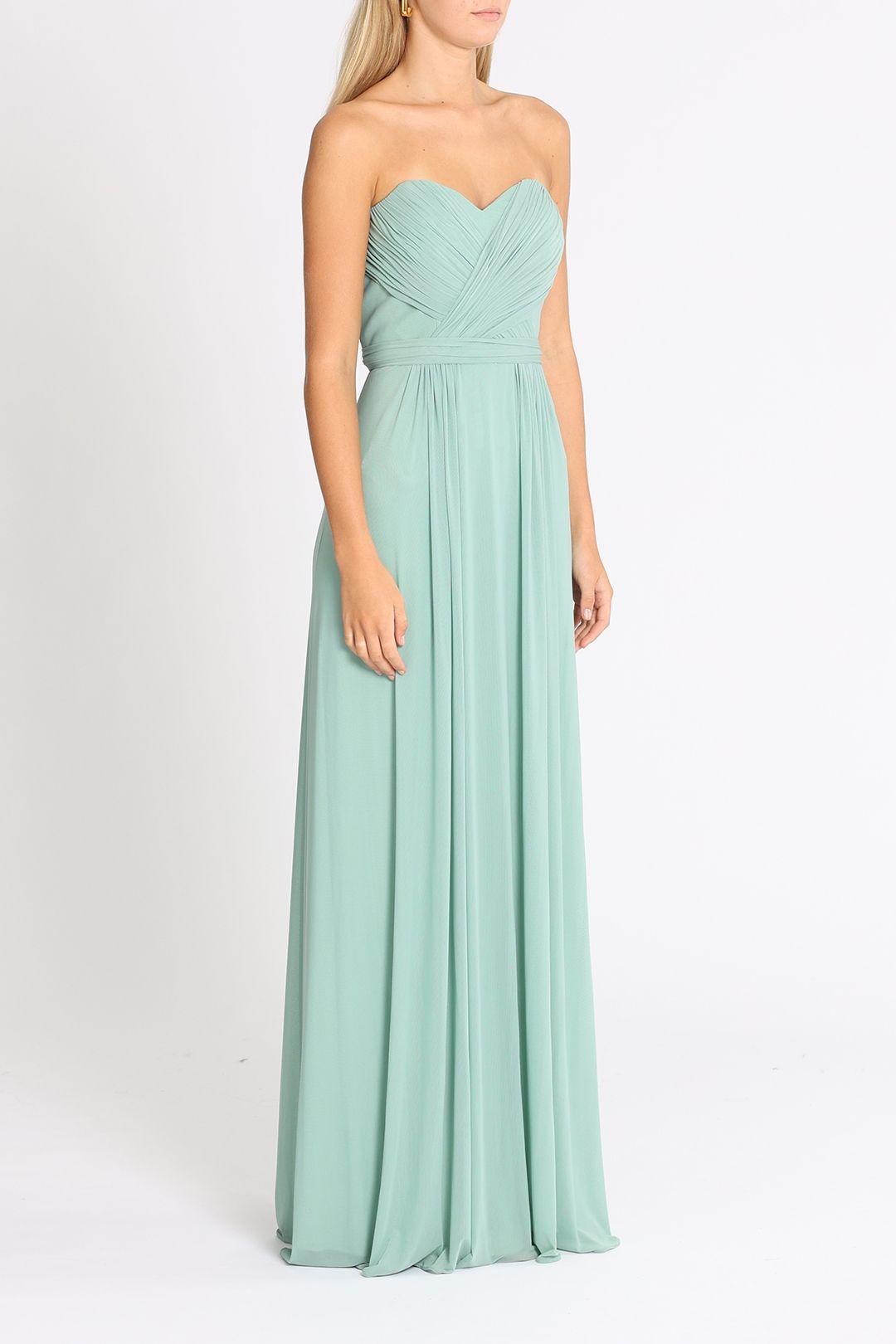Strapless Gown - Mint photo 2