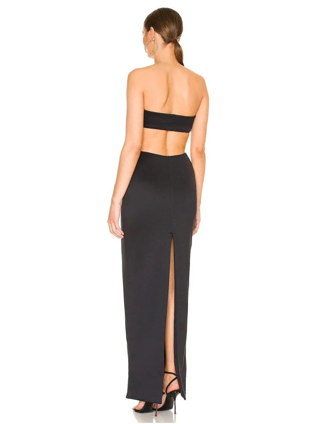 Natalie Rolt Carmen Gown Black Size 1 / AU 8 photo 3