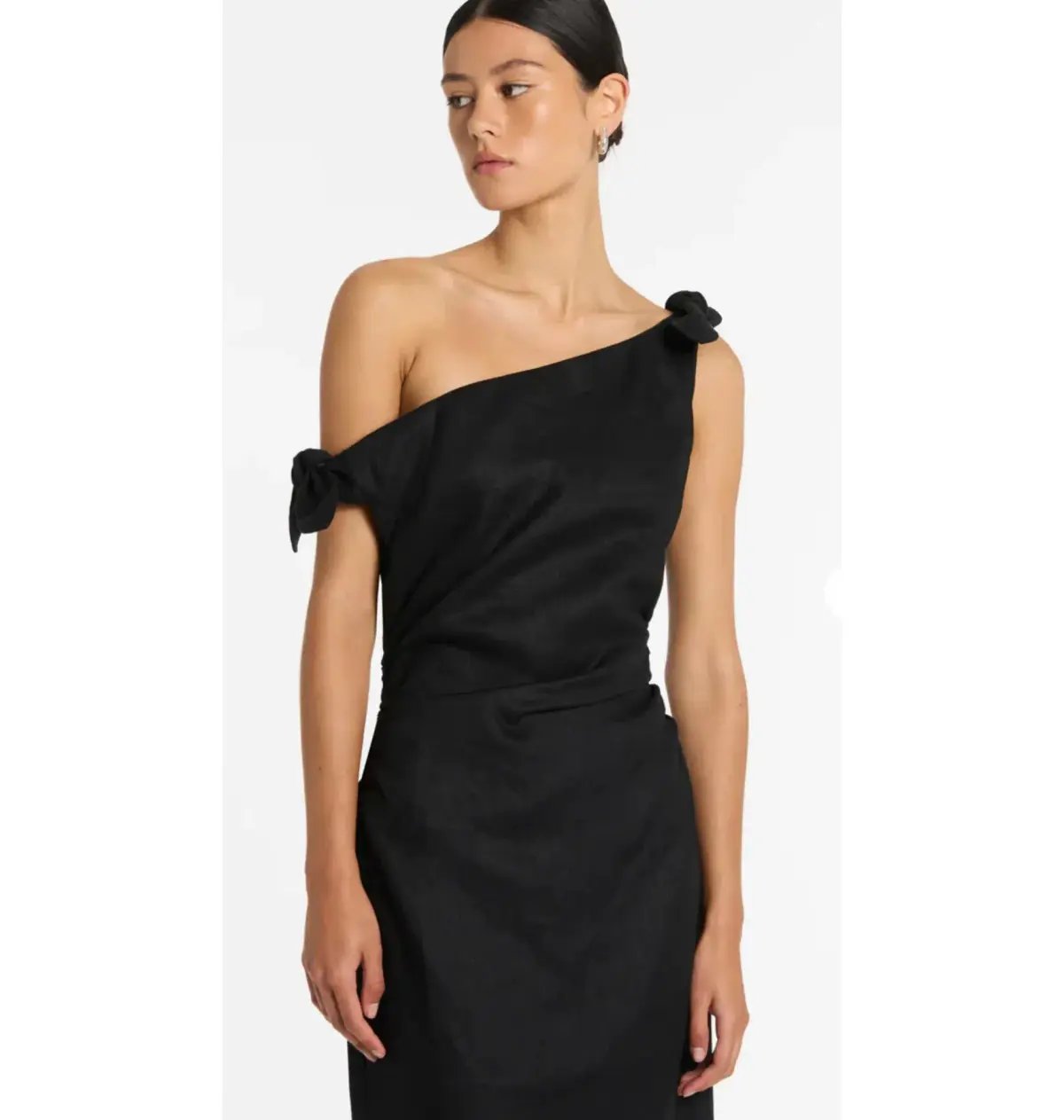 Sir The Label  Bettina Off Shoulder Dress Black Size 2 / AU 10 photo 2