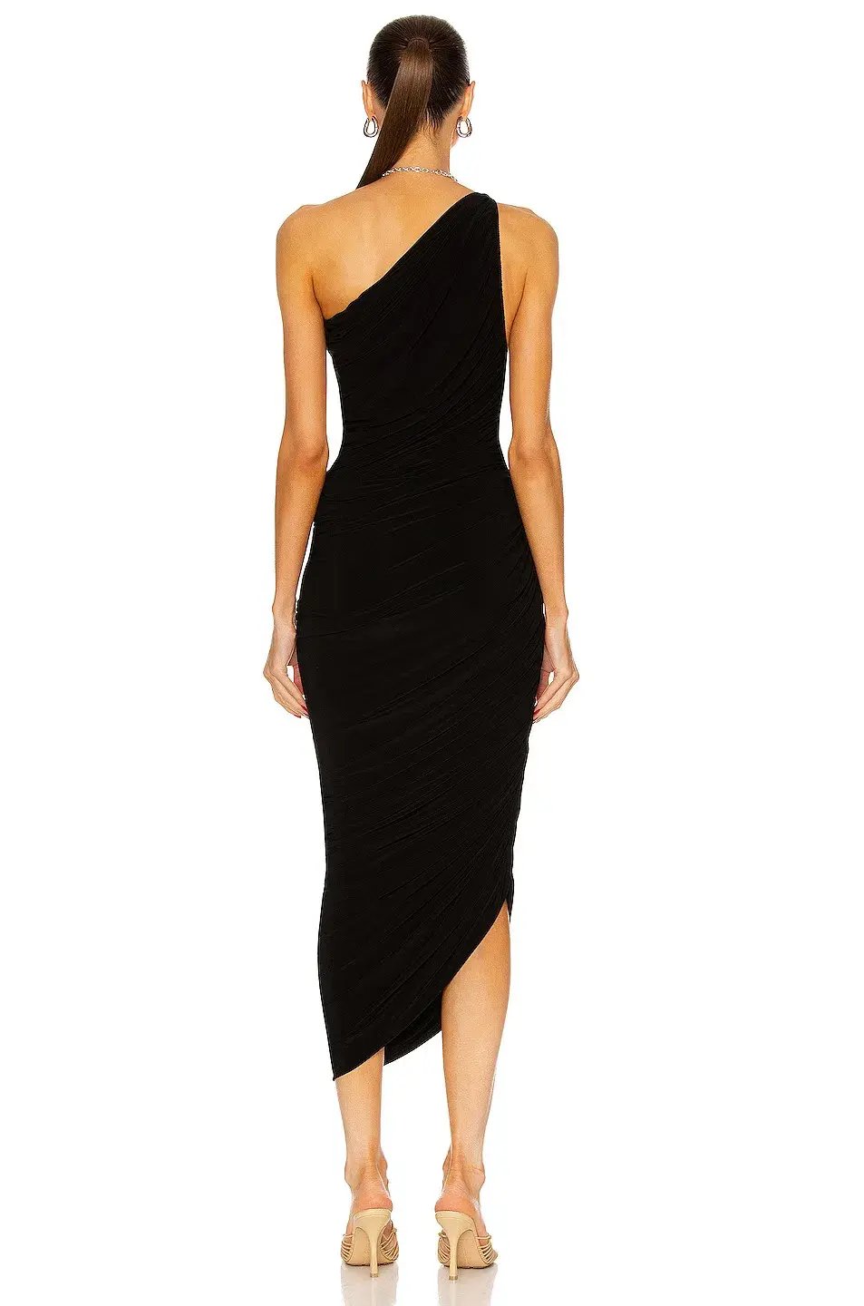 Norma Kamali Diana Gown in Black Size XL / AU 14 photo 2