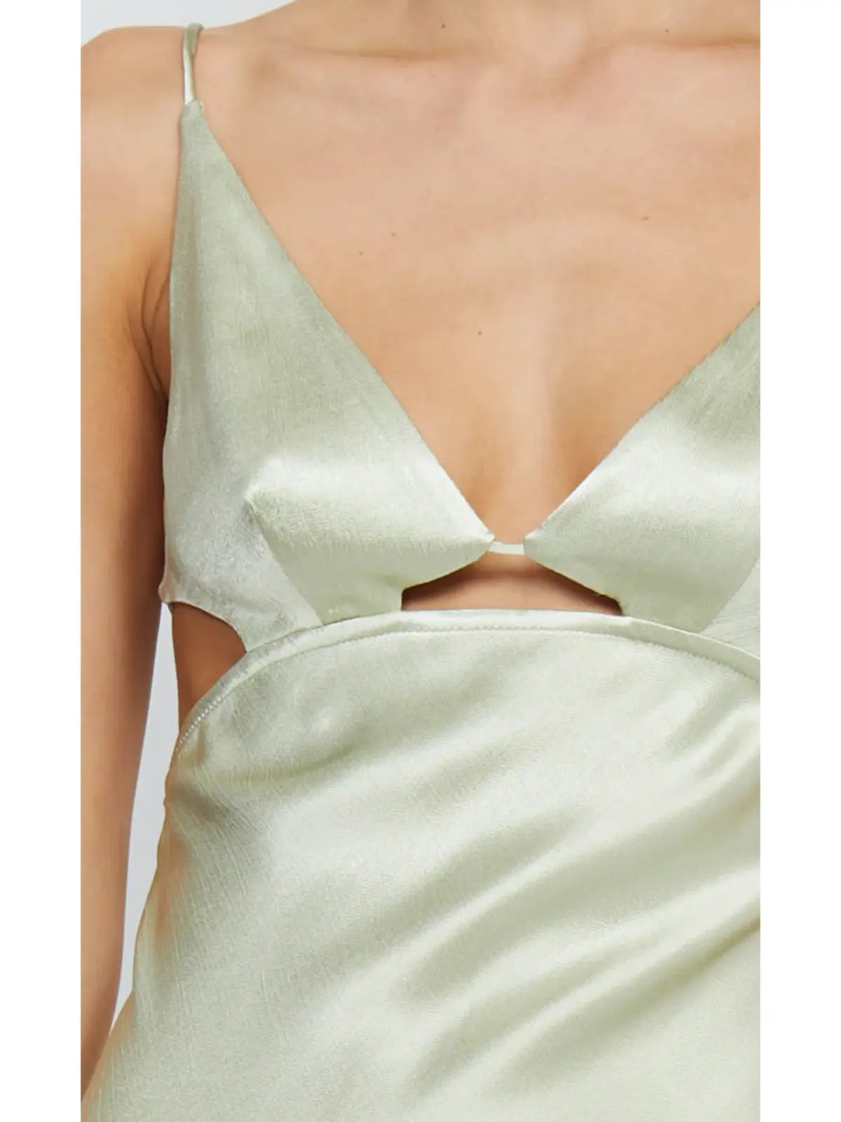 Bec & Bridge Indi Strappy Maxi Dress in Honeydew Size AU 6 photo 4
