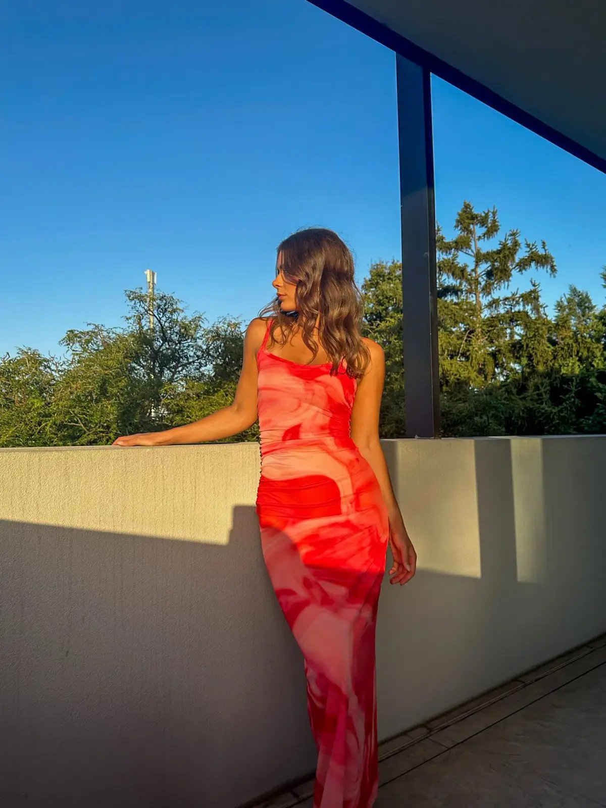 Kookai Haven Maxi Dress Strawberry Size AU 6 photo 3