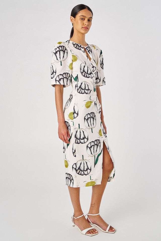 Oroton Spring Tulip Midi Dress photo 4