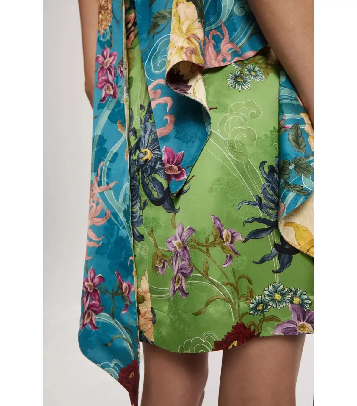 Alemais Avery Spliced Mini Dress Multi Size AU 8 photo 4