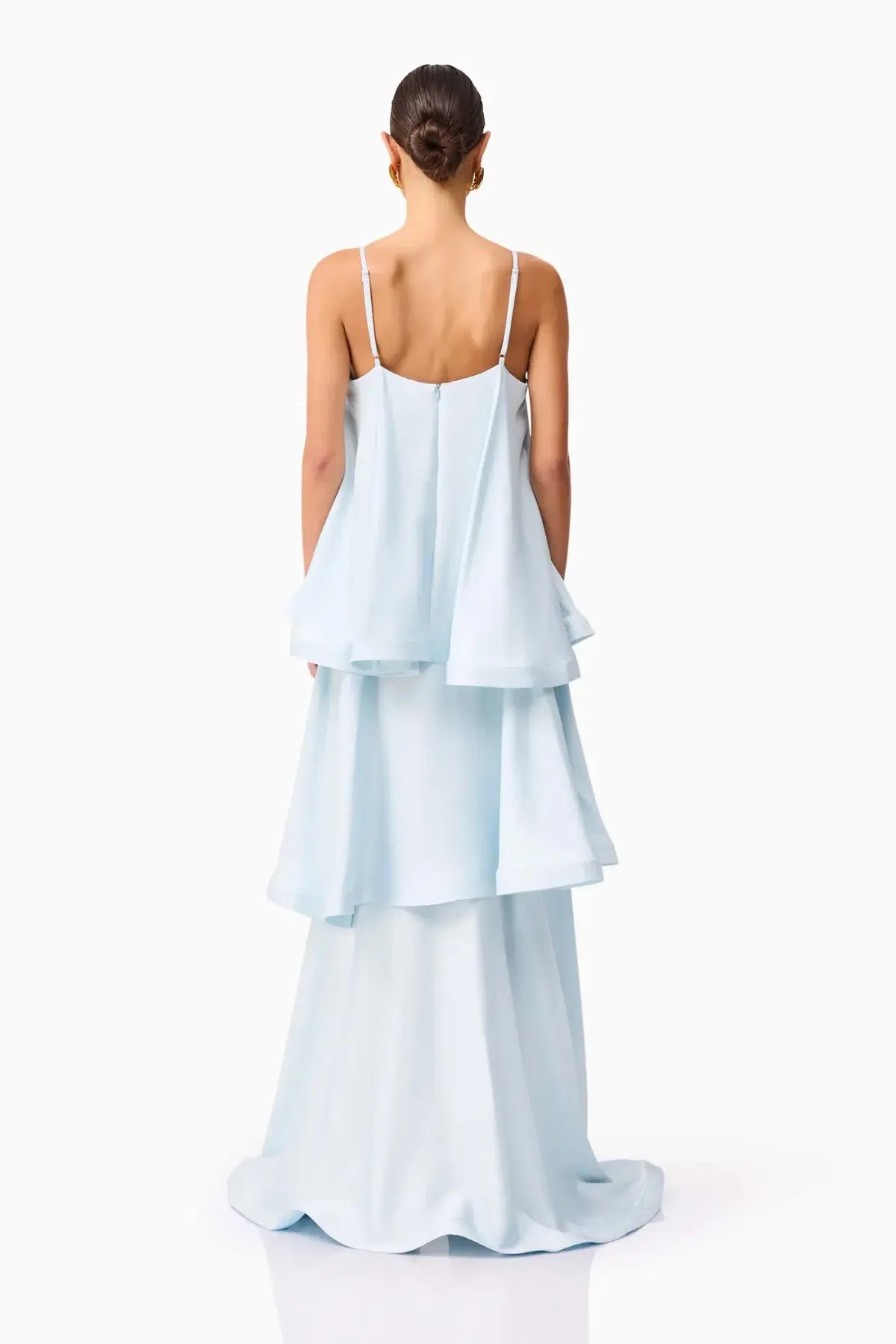 Elliatt Tilly Tiered Maxi Dress Blue Size XS / AU 6 photo 3