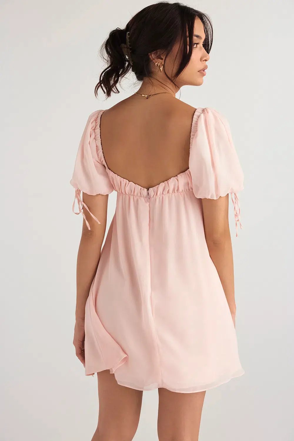 House of CB Princess Mini Dress In Pink Quartz Size 8 photo 4