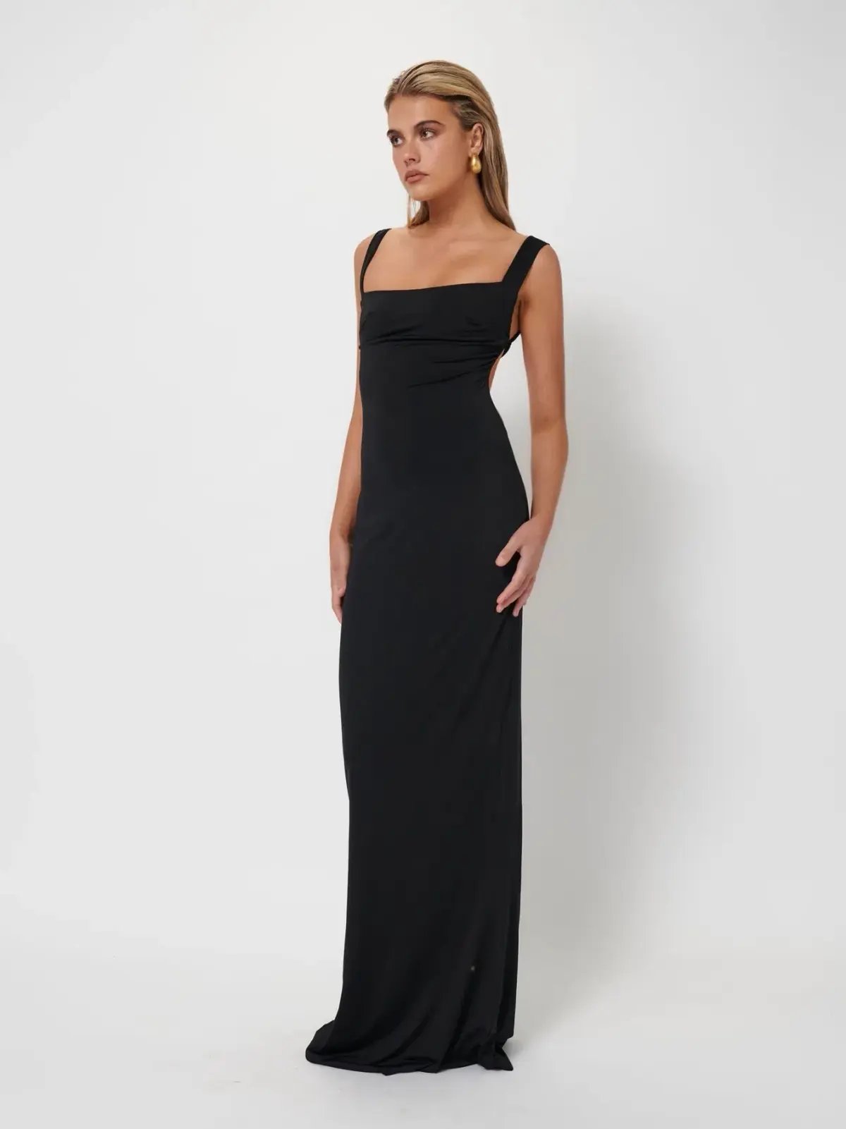 Effie Kats Helena Gown Black Size M / AU 10 photo 5