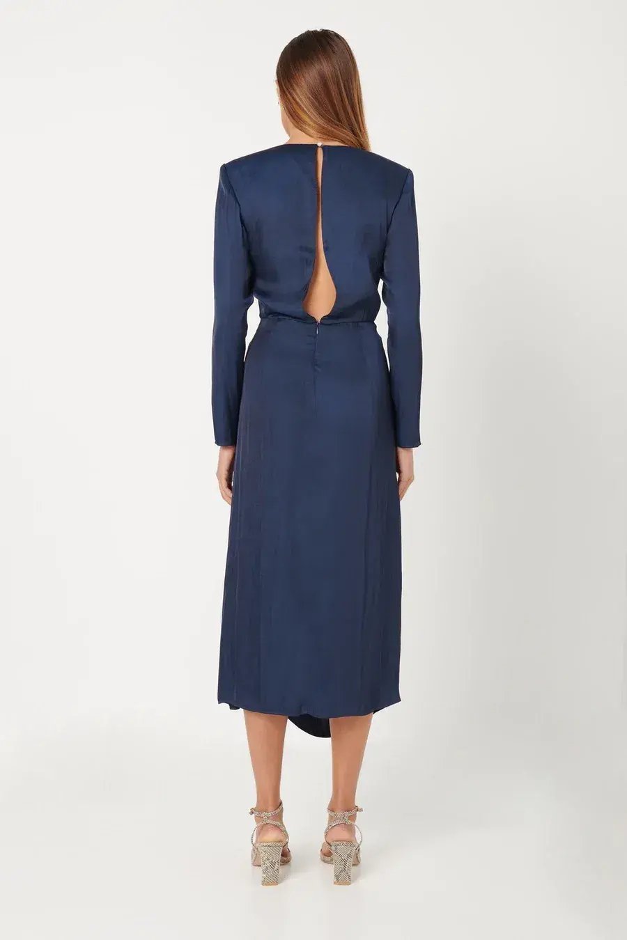 Elliatt Ministry Dress Midnight Blue Size S/ Au 8 photo 3