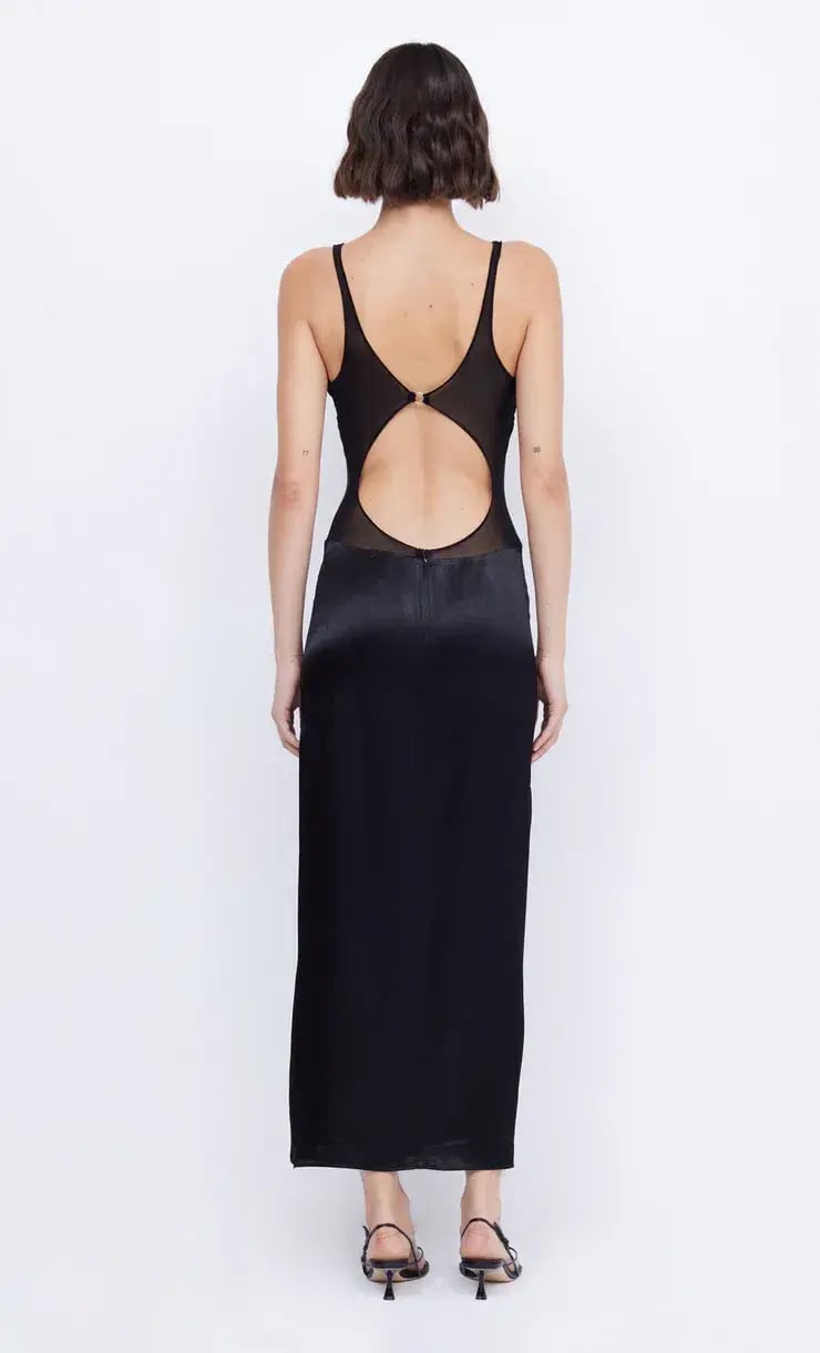 Bec & Bridge Hacie Maxi Dress Black Size 10 photo 2