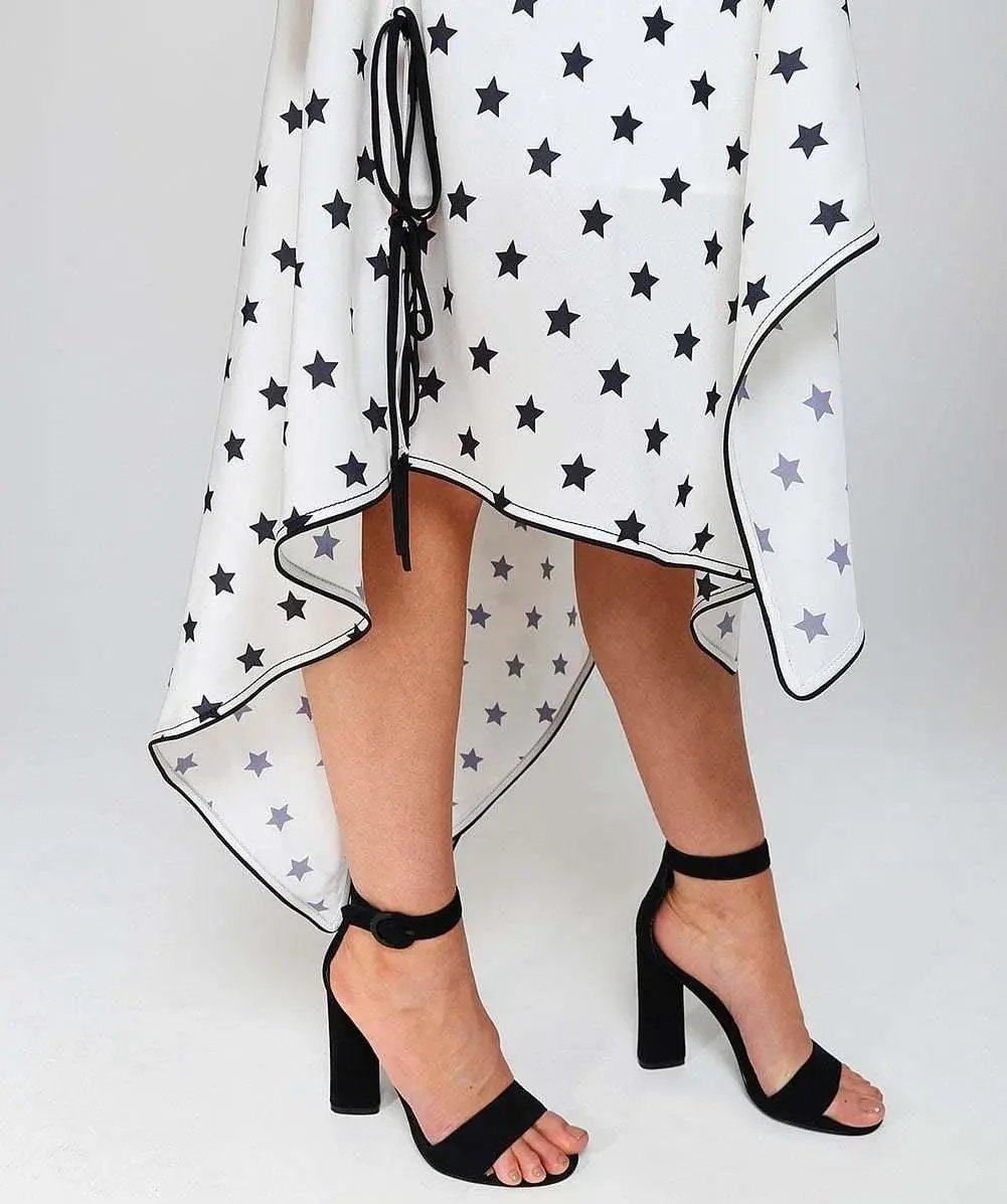 Self portrait star dress l size 10 photo 5