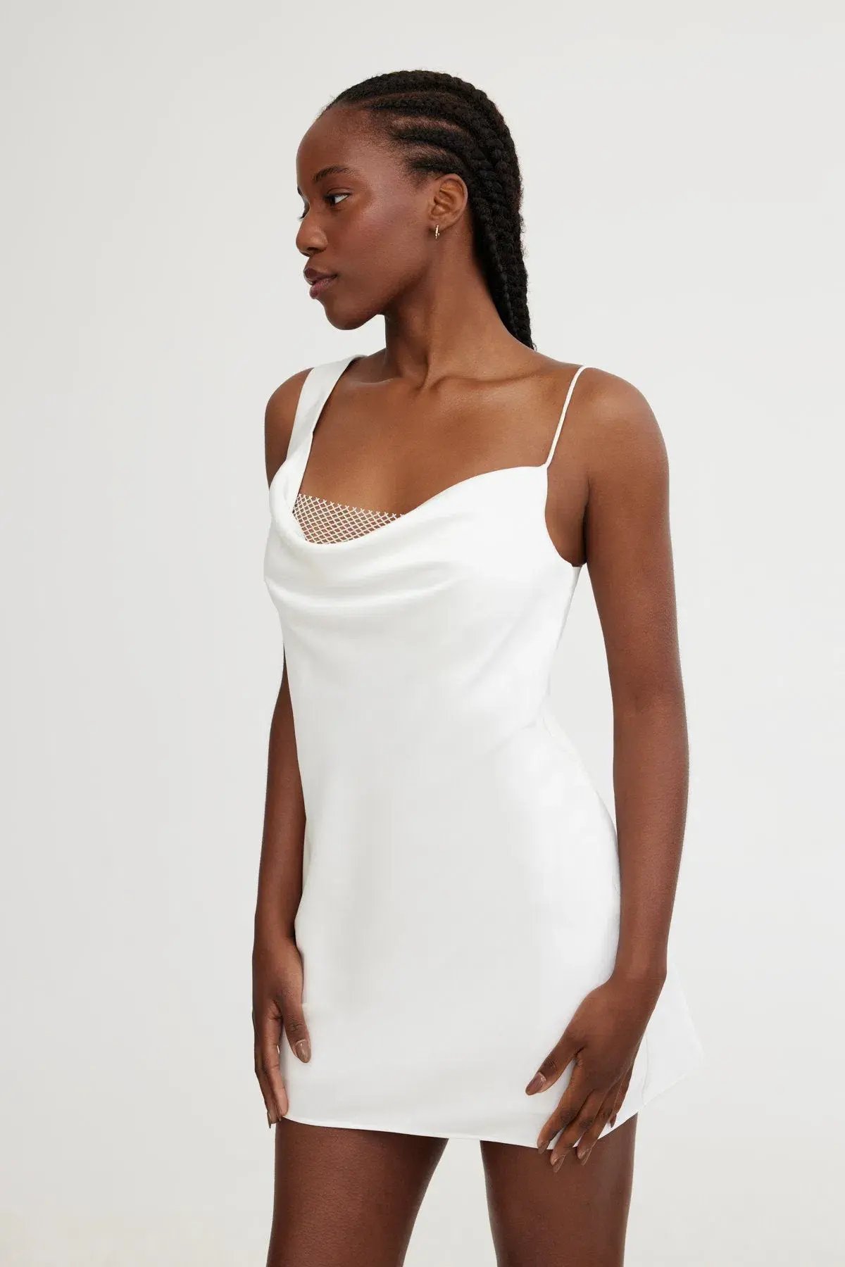 Significant Other Elodie Mini Dress Ivory Size 8 photo 2