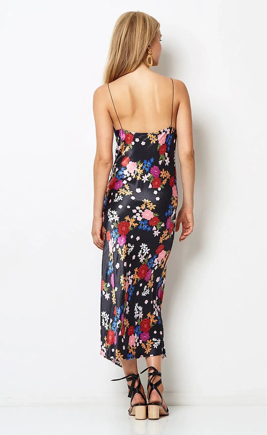 Bec & Bridge Cha Cha Midi Dress Print Size 8 photo 4