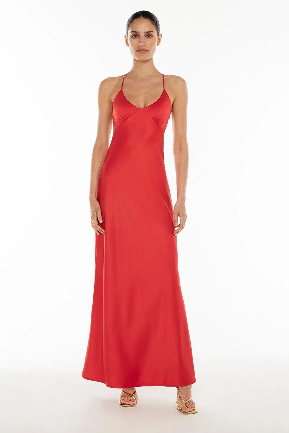 Manning Cartell Saturation Point Slip Dress Red Size 6 photo 2