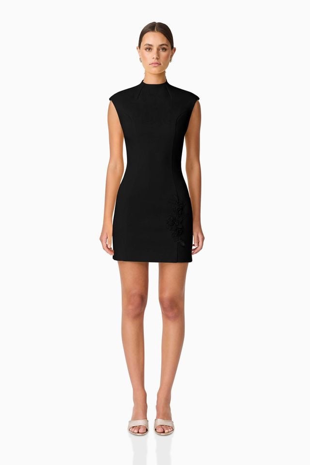 Elliatt Evee Mini Dress - Black photo 2