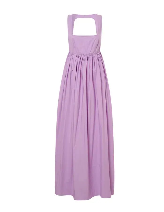 Oroton Cotton Sundress Purple Size 10 photo 6