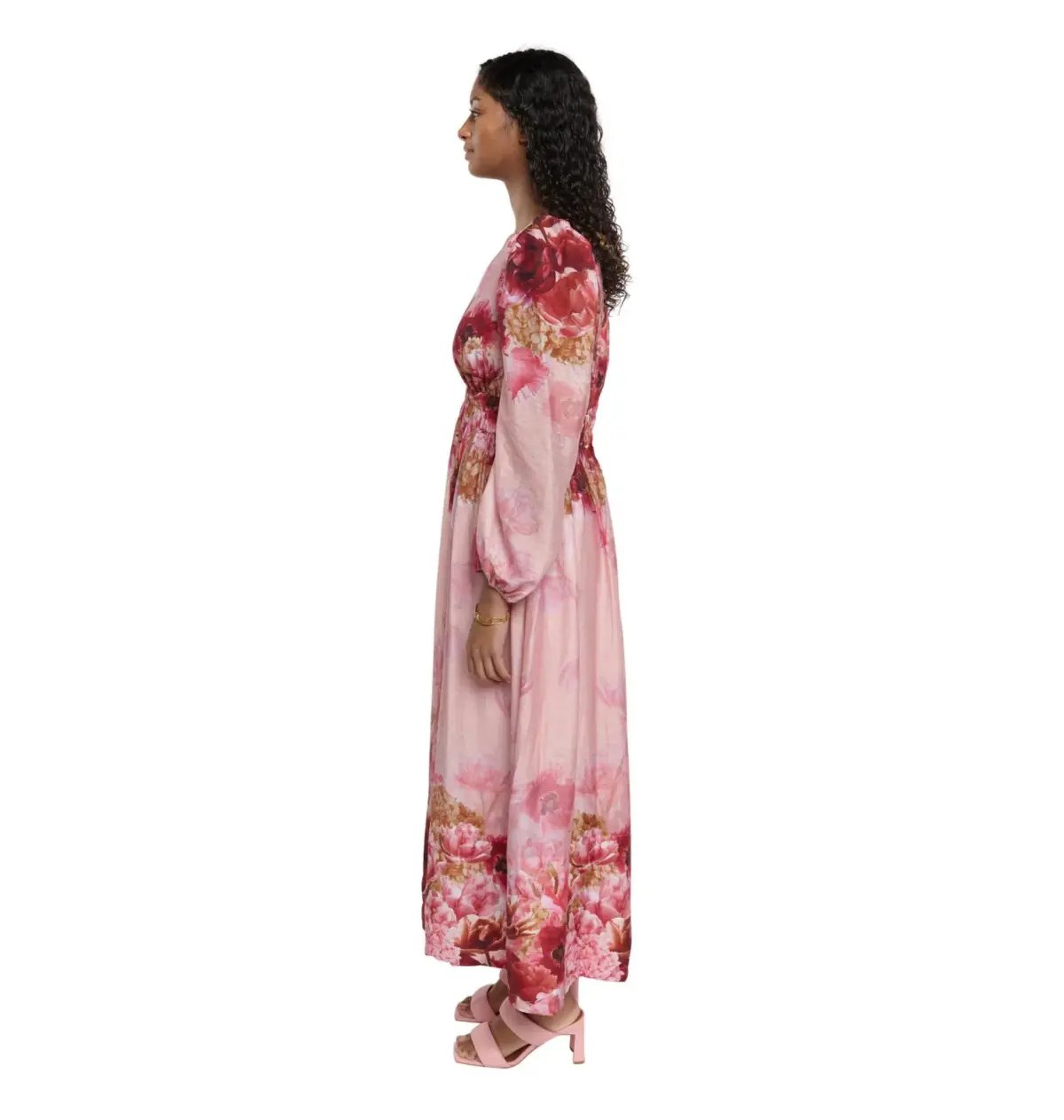 Sheike Swan Lake Midi Dress Pink Size 8 photo 2