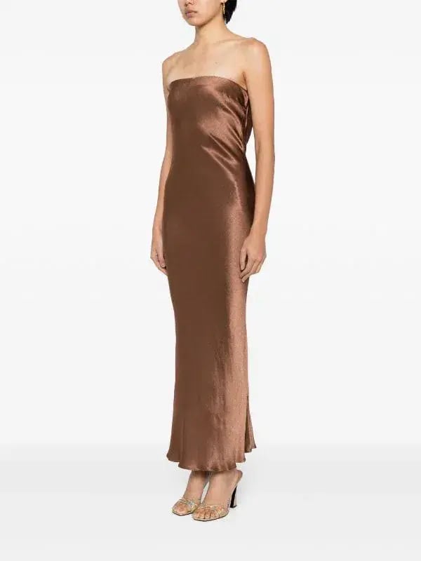 Bec & Bridge Moondance Dress in Brown Size 6 photo 2