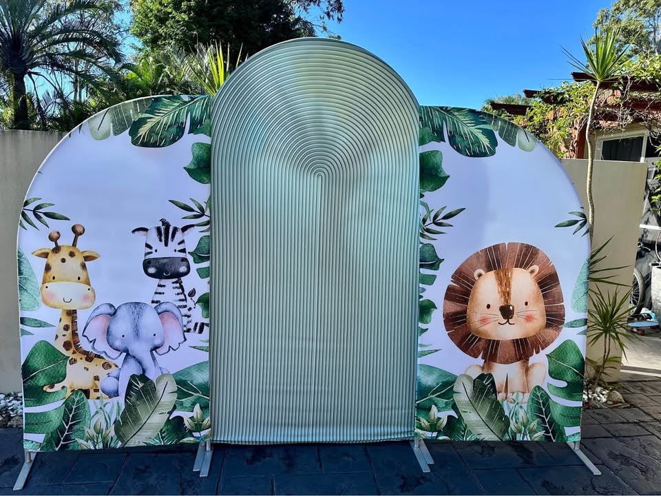 Themed party backdrops for hire photo 4