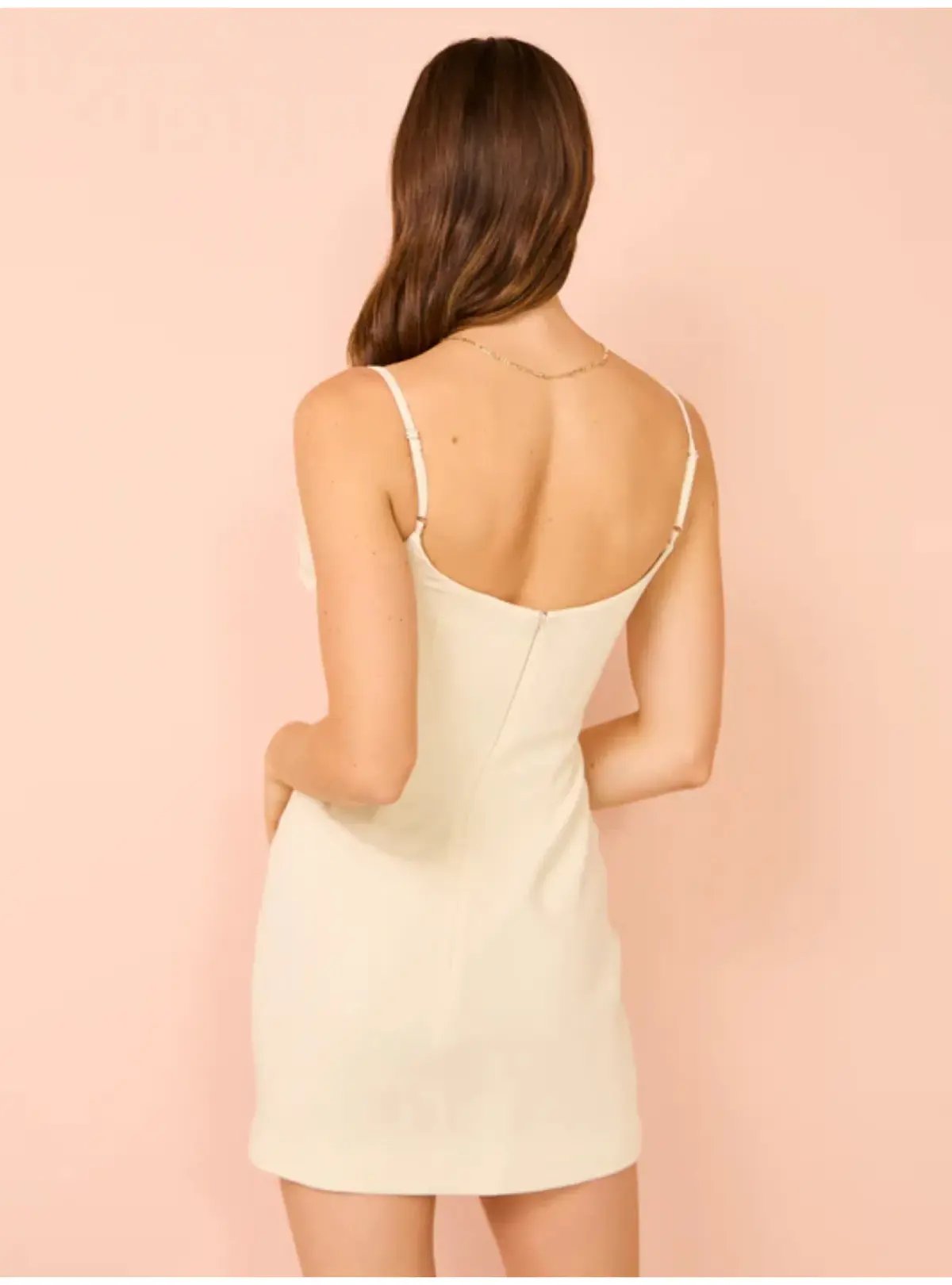 Rachel Gilbert Margot Mini Dress in Coconut Size 1 / AU 8 photo 4