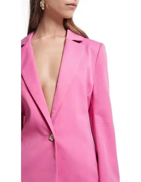 Aje  Allegro Blazer and Pants Set Pink Size 8 photo 4