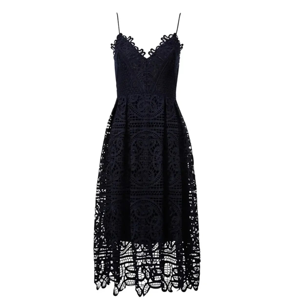 Seed Heritage Broderie Lace Dress Black Size AU 12 photo 2
