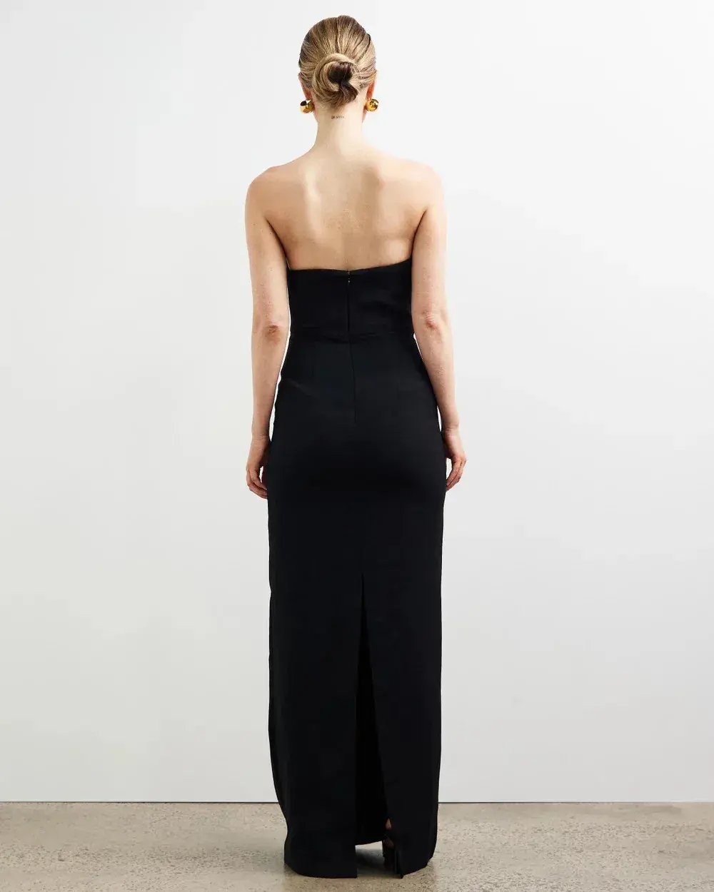 Solace London Eve Maxi Dress Black Size 6 photo 2