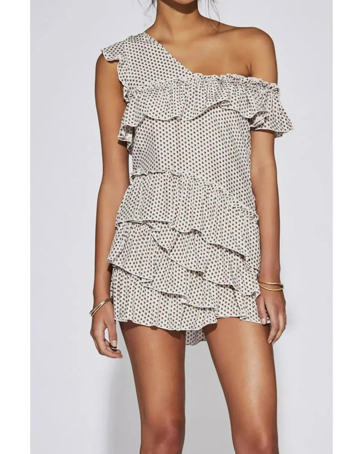 Sir The Label Emelie Mini Dress Print Size AU 8 photo 2