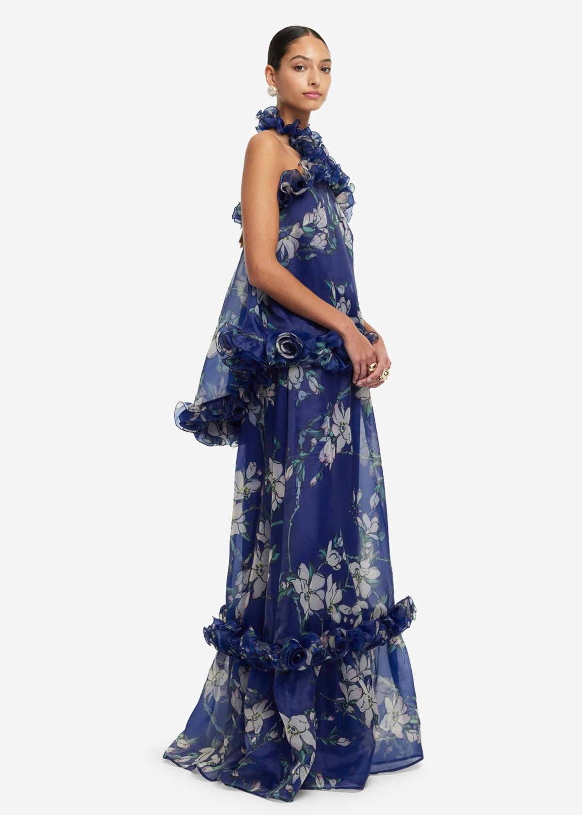 Michelle Top & Paige Skirt in Midnight Magnolia photo 4