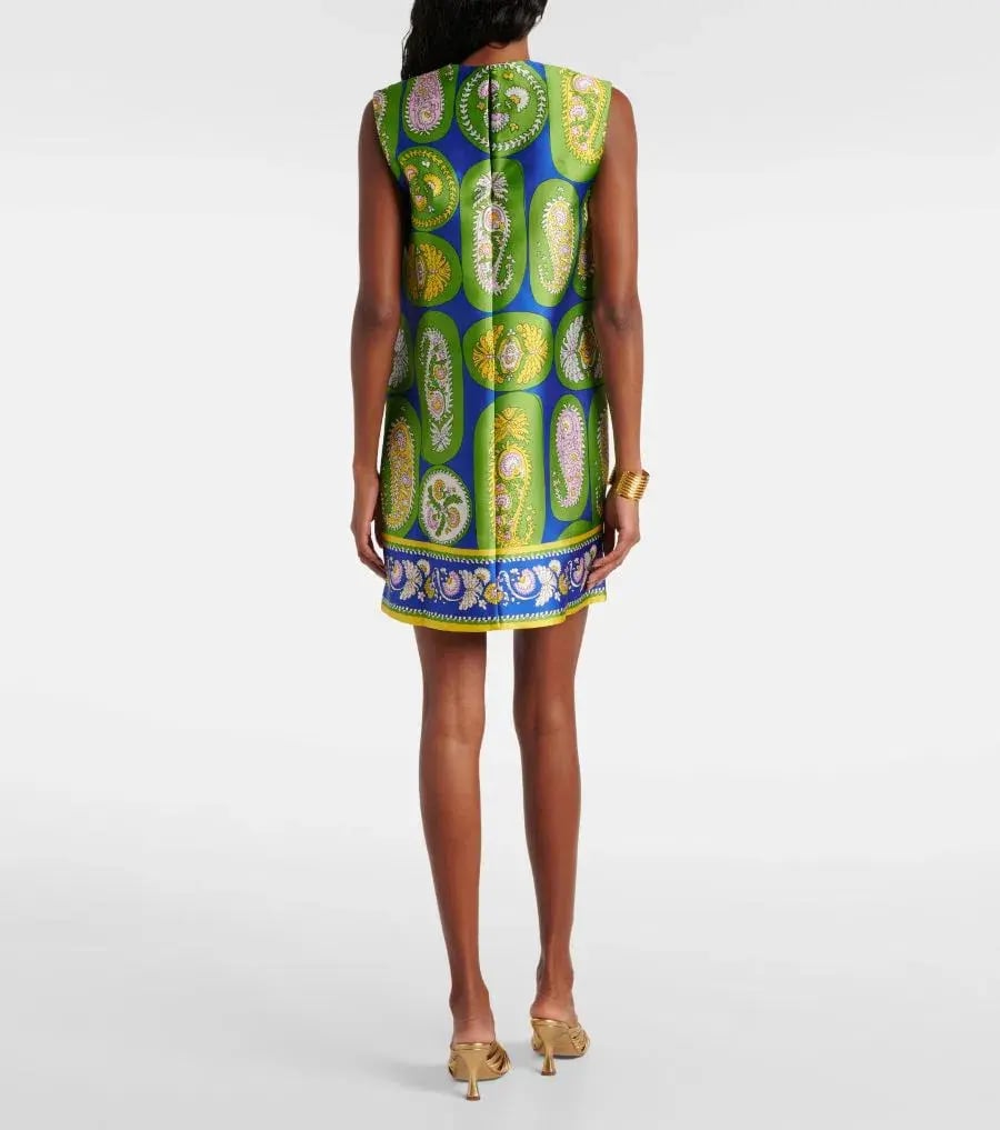 Alémais Gina Mini Dress Print Size 6 photo 3