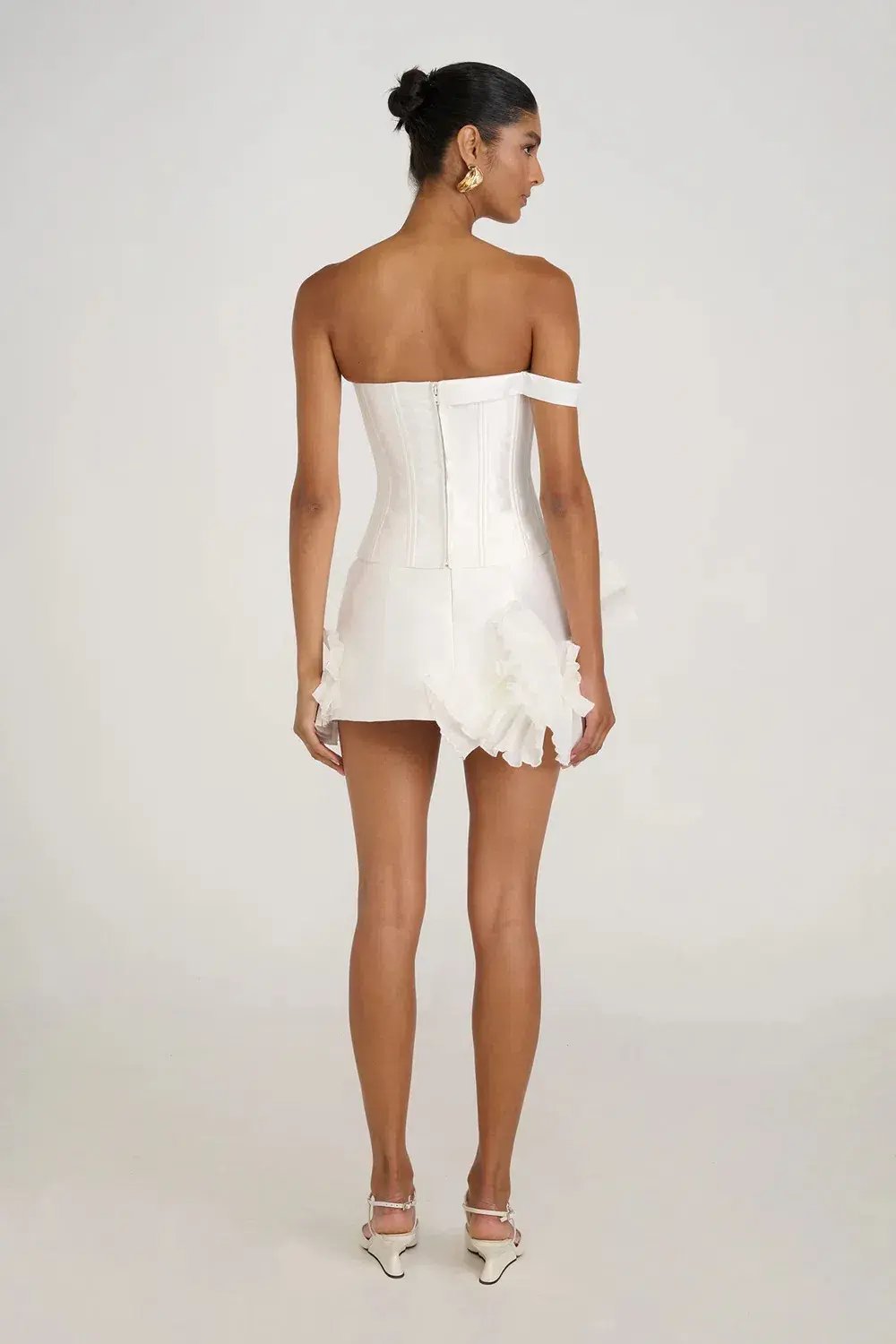 Eliya the Label Jenaya Top & Kerrie Skirt Set White Size 8 photo 4