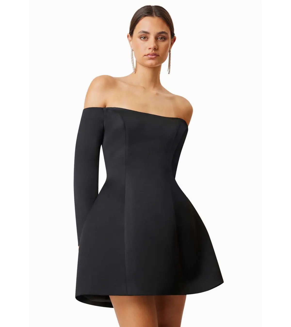 Elliatt Vida Dress Black Size M/Au 10 photo 2