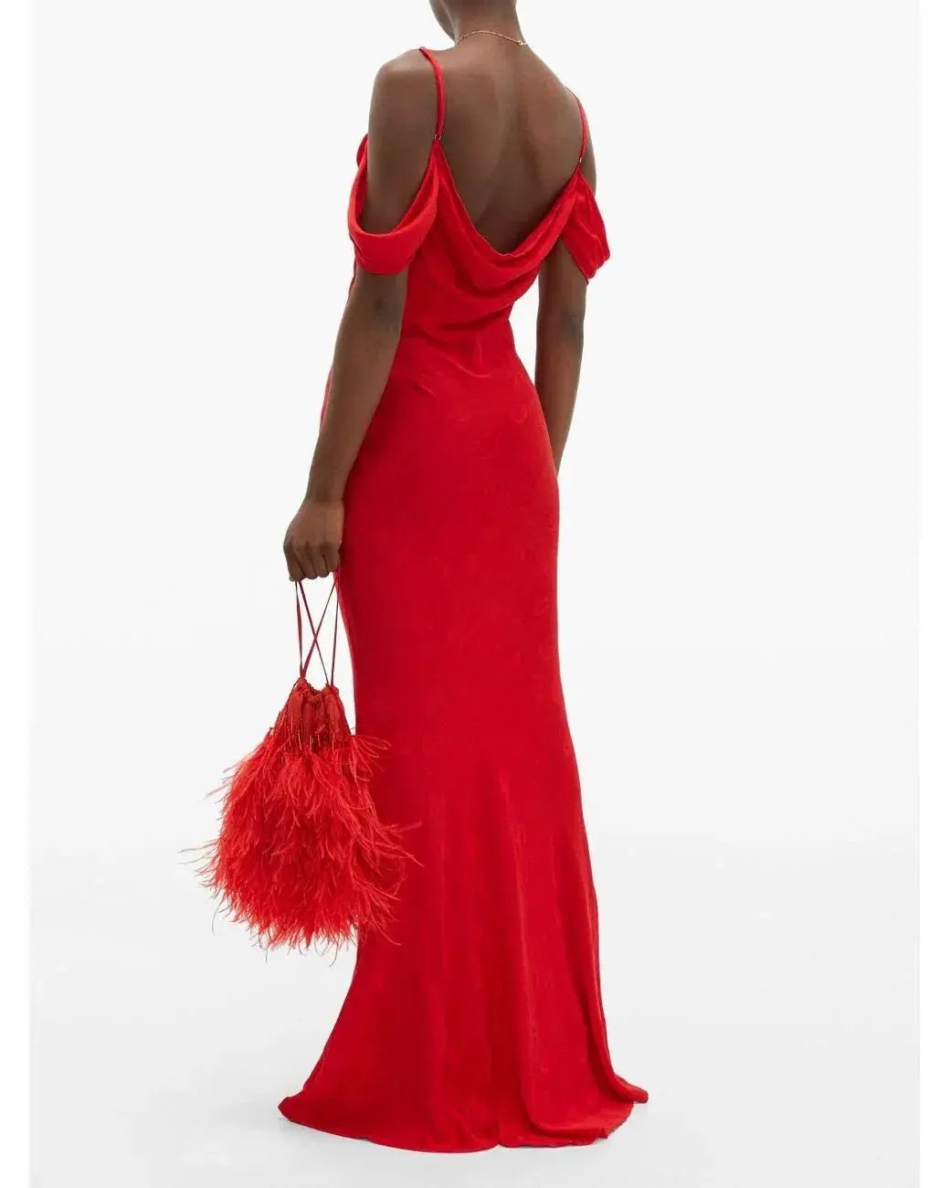 Rat & Boa Florentina Dress in Red Size 6 photo 2