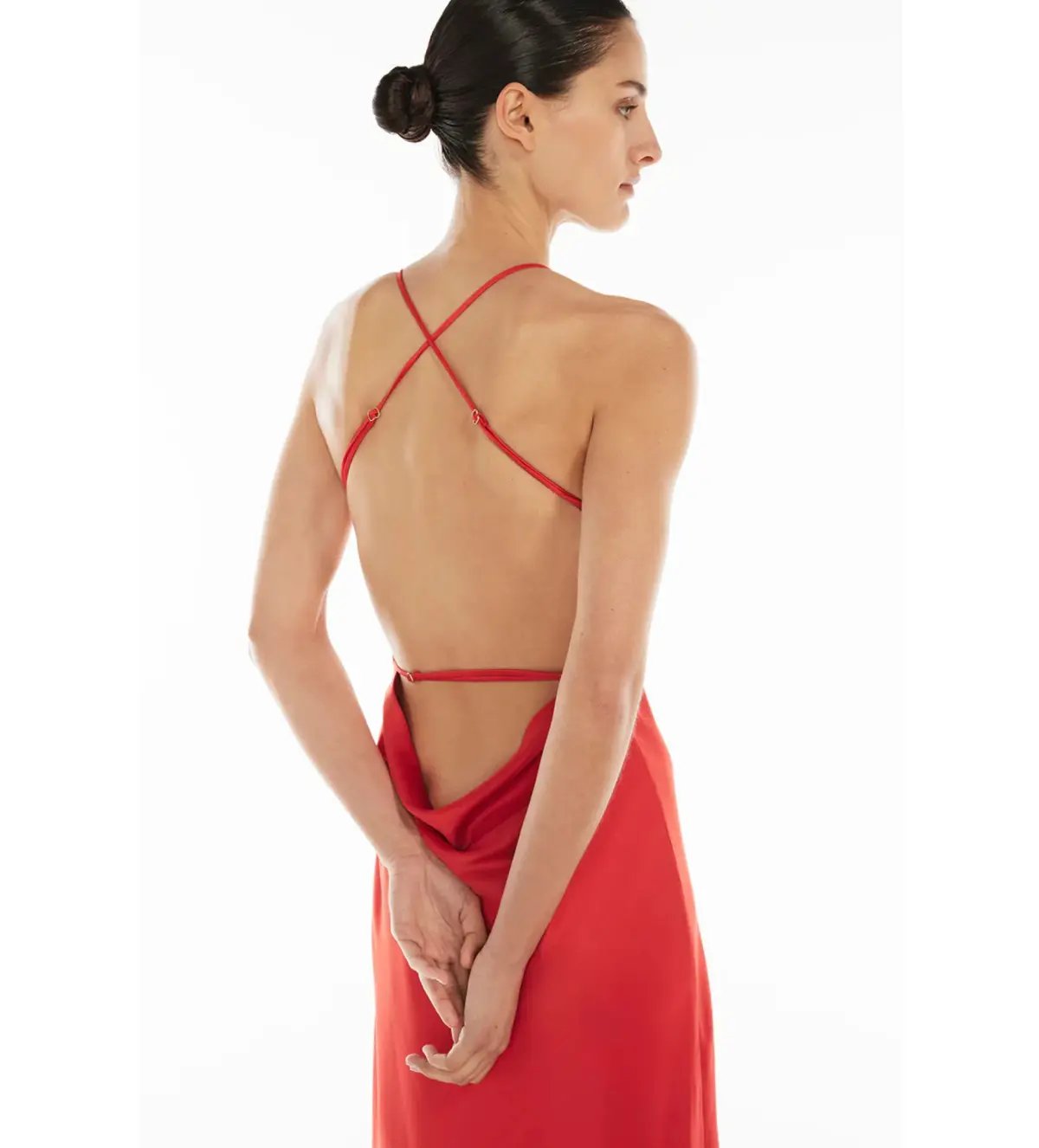 Manning Cartell Saturation Point Slip Dress in Red Size 8 photo 4