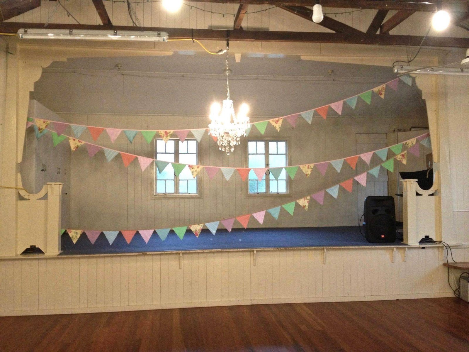 Pastel Fabric Bunting 7m photo 4