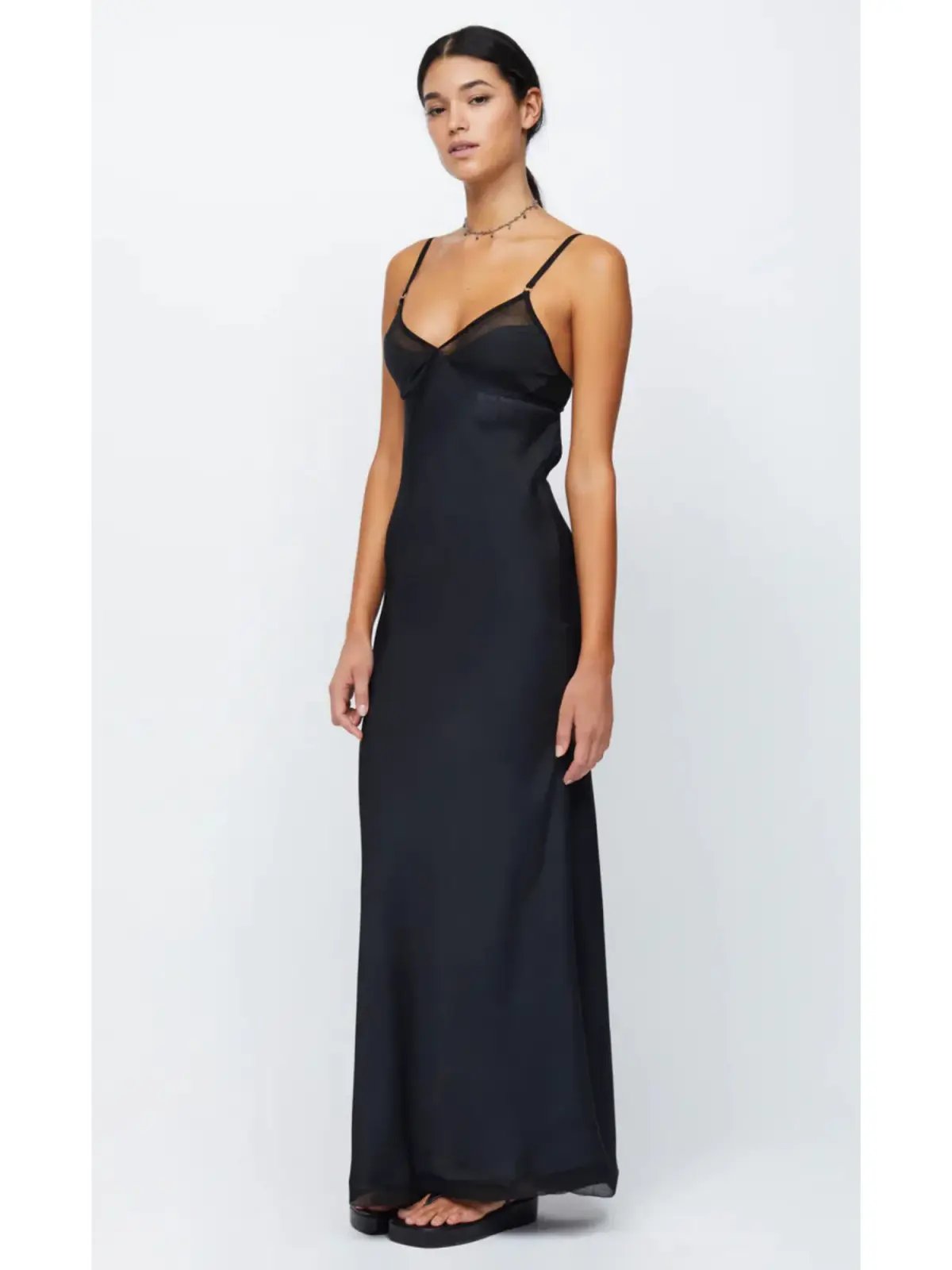 Bec & Bridge Joelle Maxi Dress Black Size AU 6 photo 3