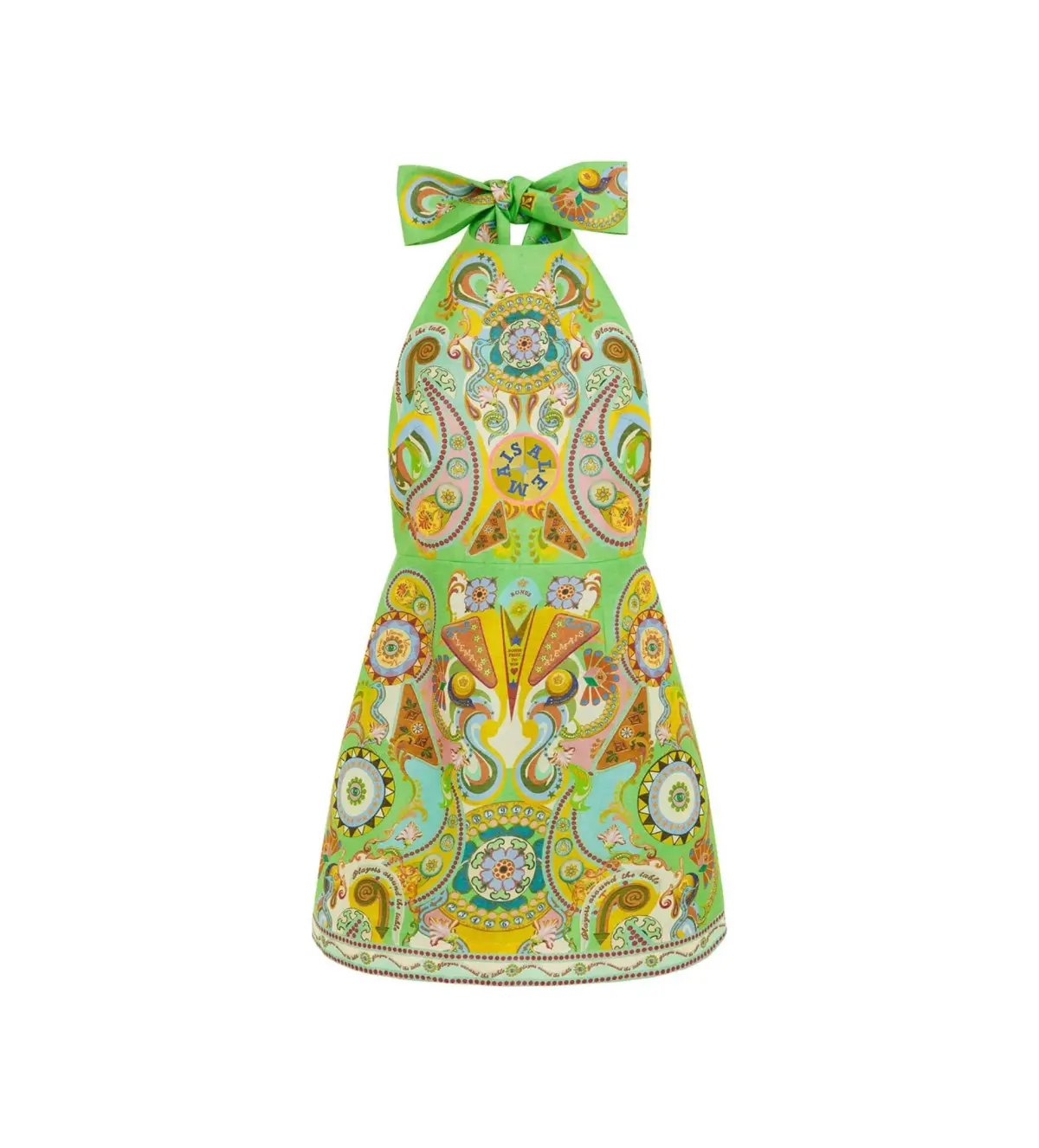 Alemais Pinball Print Mini Dress Multi Size AU 10 photo 6