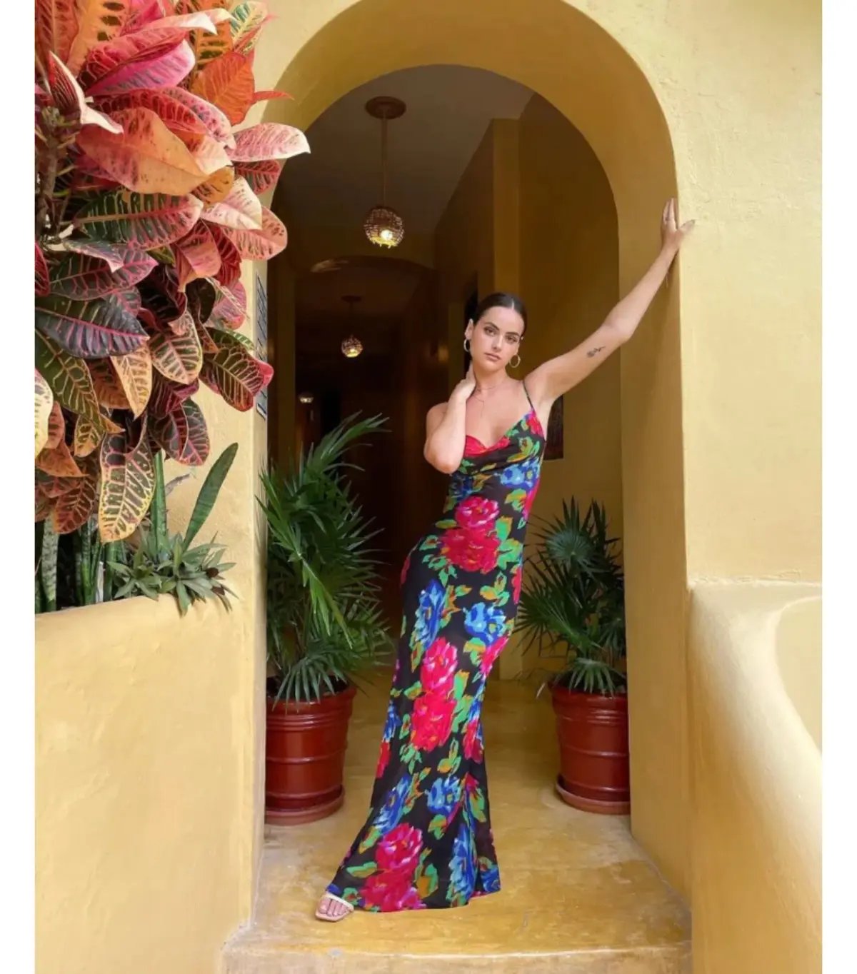 Rat & Boa Casablanca Dress Floral Size 10 photo 4