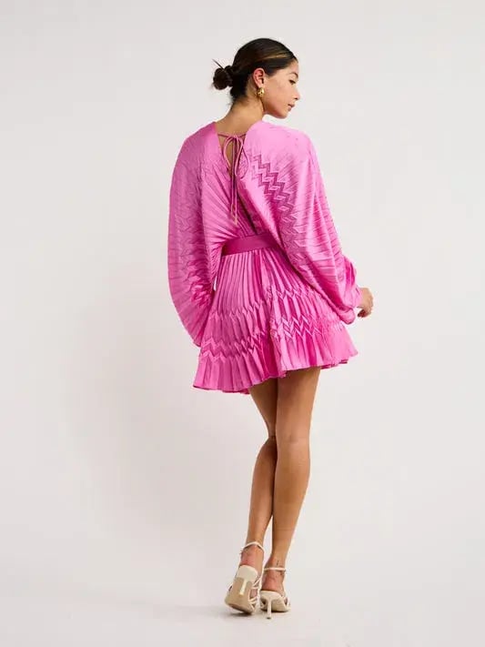 Acler Harrow Dress in Violet Pink Size 6 photo 3