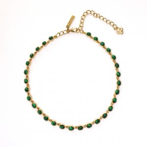 Oscar De La Renta Oscar De La Renta Malachite Necklace photo 2