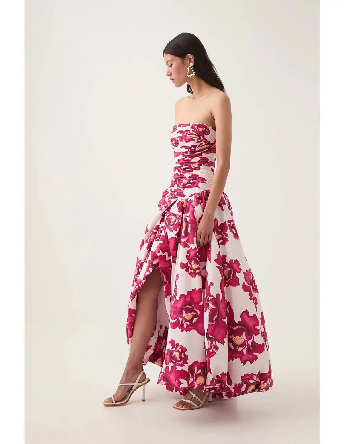 Aje Behold Maxi Dress in Boldly Blooming Size 12 photo 4