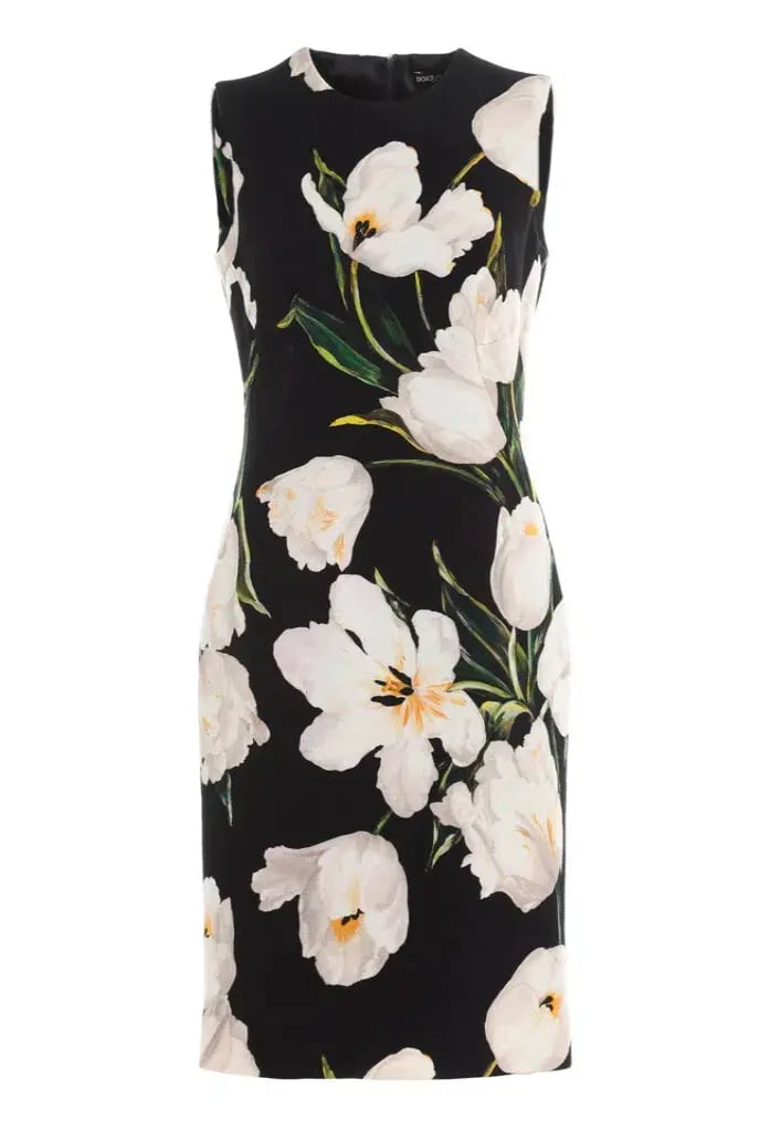 Dolce & Gabbana Tulip Print Dress Size 8 photo 3