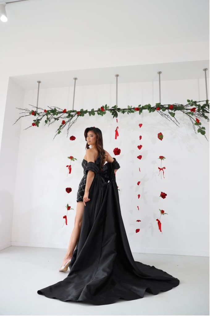 MACCHIATO CAPE BY MY SECRET WARDROBE BLACK photo 5