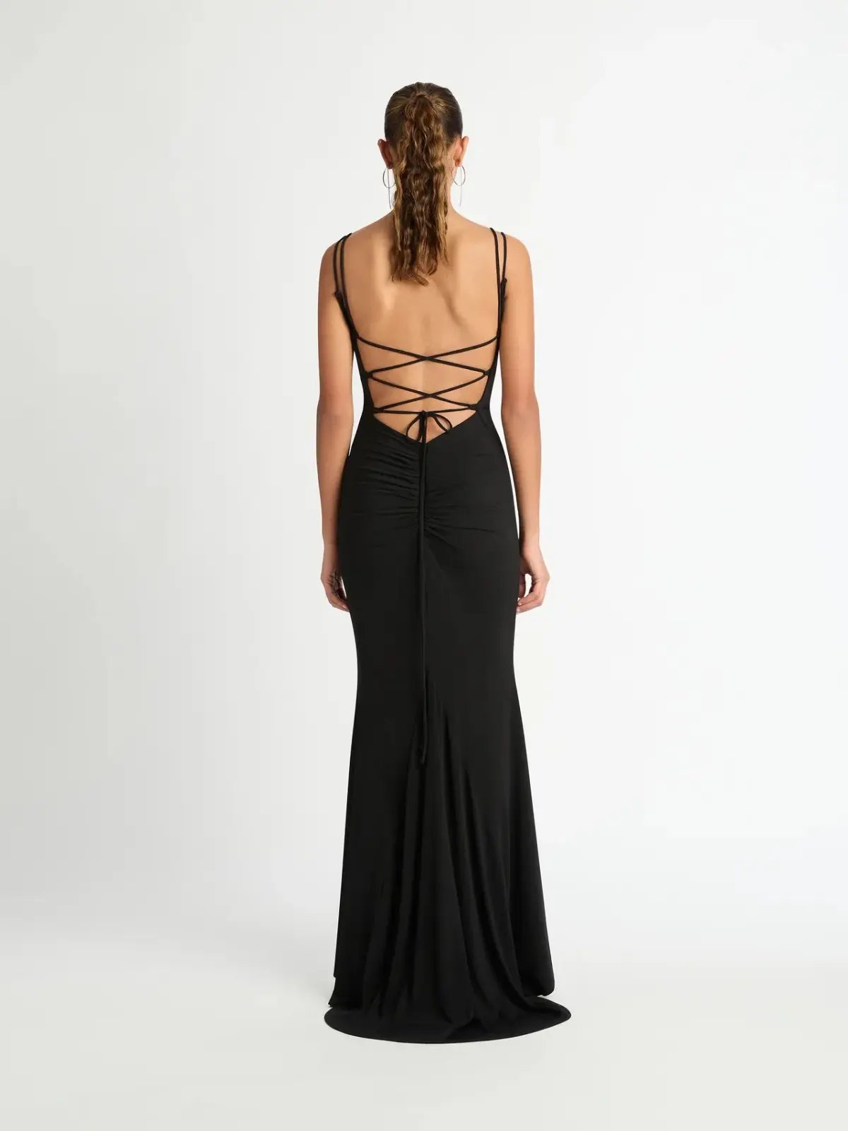 Sheike Monaco Maxi Dress Black Size 6 photo 2