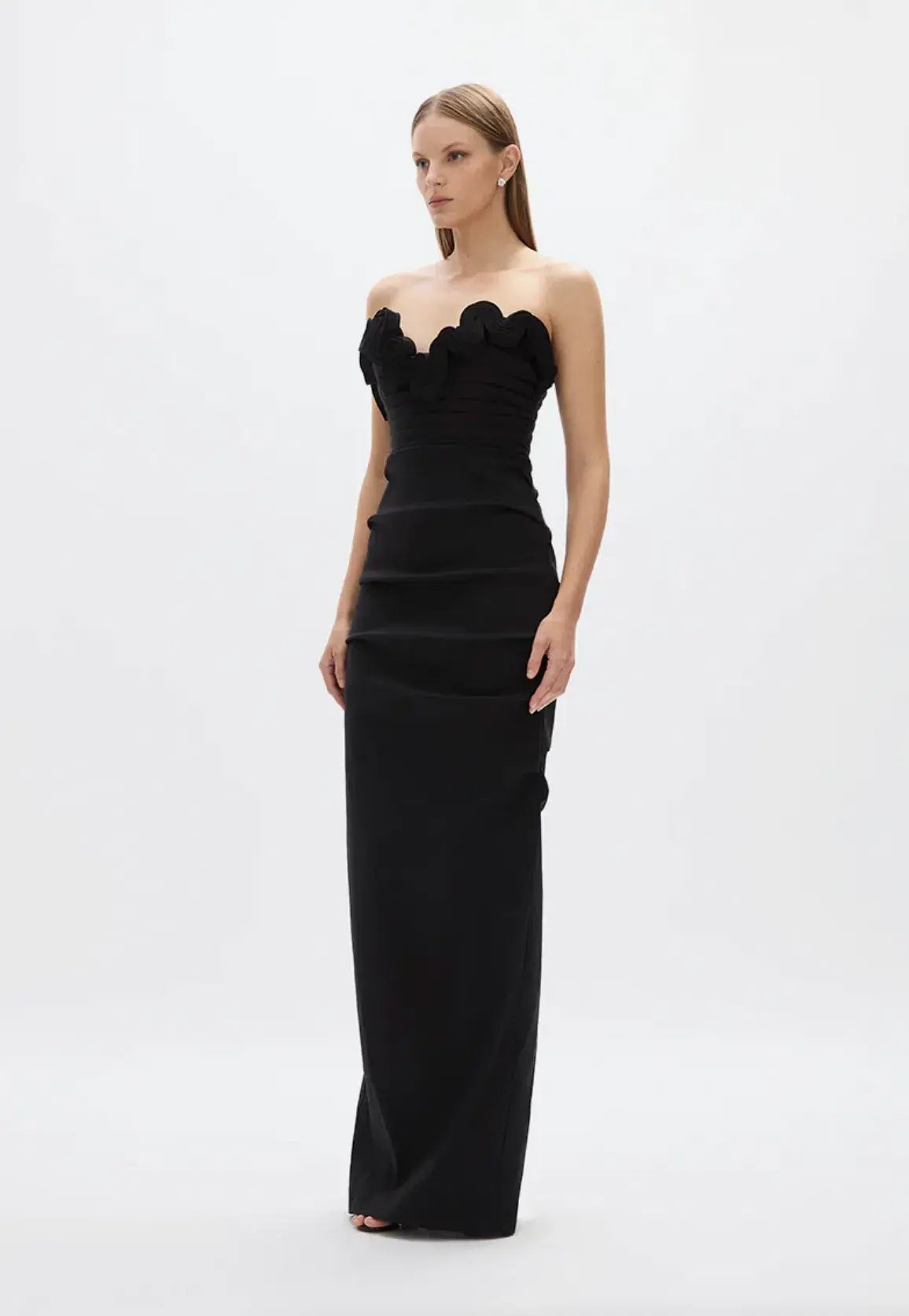 Rachel Gilbert Ren Gown Dress Black Size 1 / AU 8 photo 3