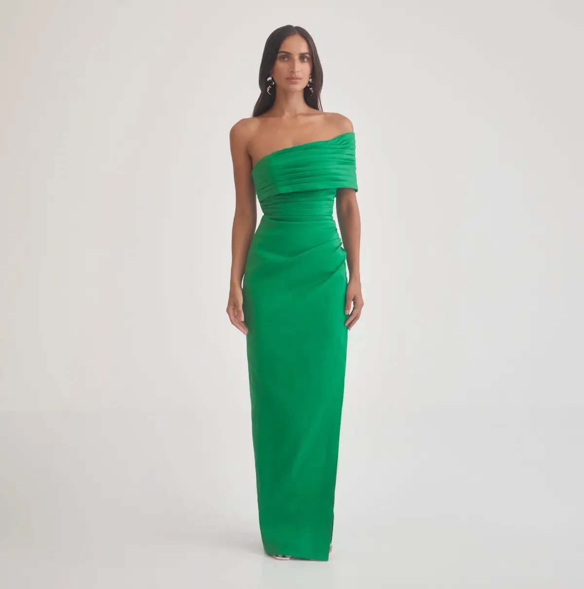 Sheike Giselle Gown Jade Green Size 10 photo 2