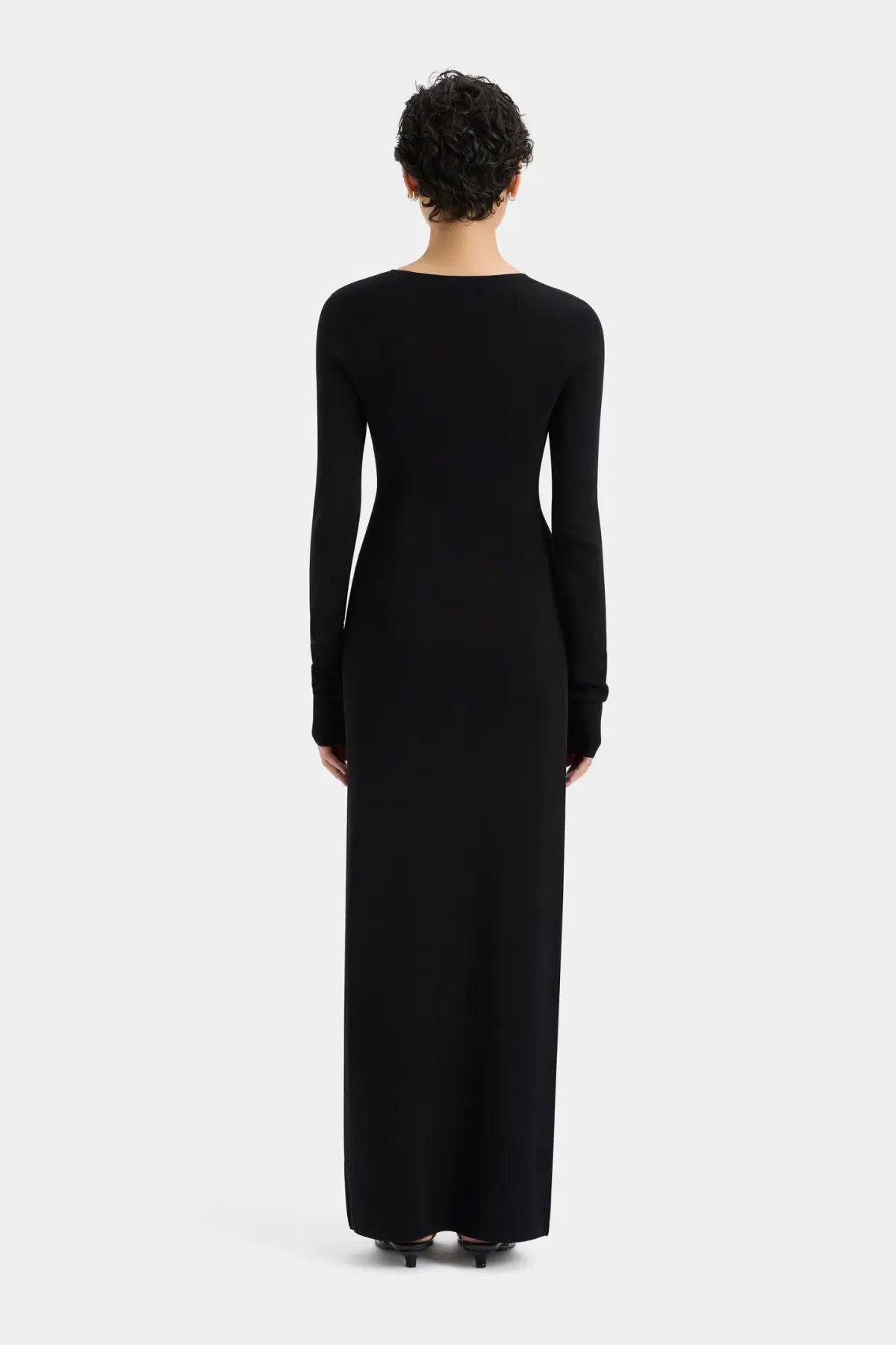 Sir the Label Kinetic Beaded Maxi Dress Black Size 0/ AU 6 photo 3
