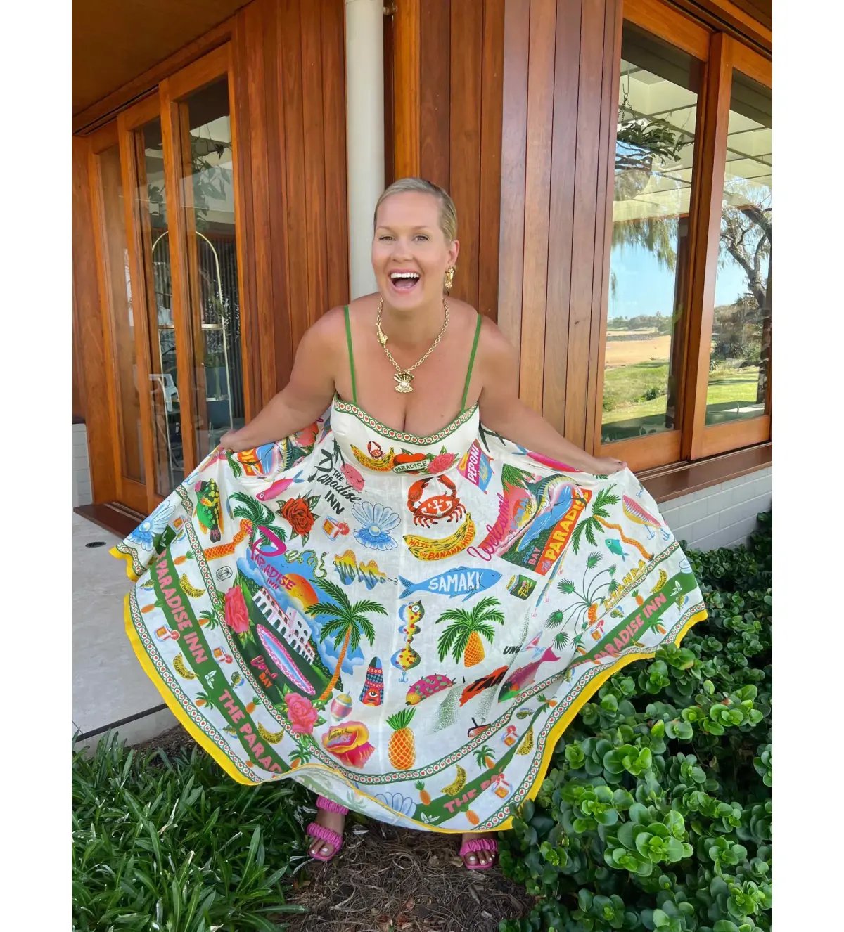 Alemais Paradiso Sundress Print Size 12 photo 5