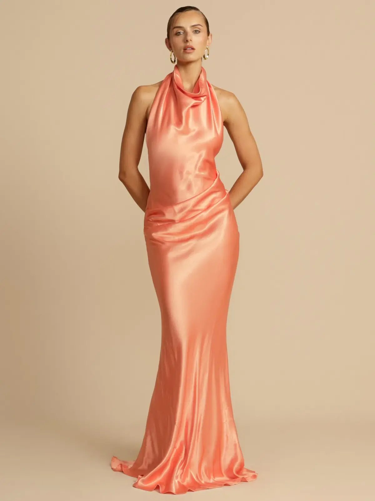 Arcina Ori Gaia Dress Papaya Size XS / AU 6 photo 4