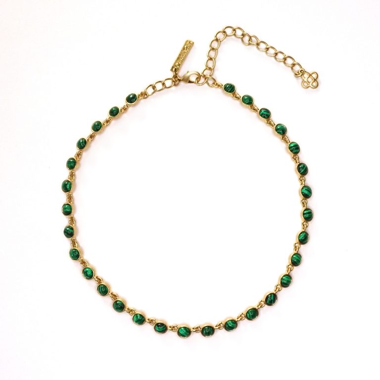 Oscar De La Renta Oscar De La Renta Malachite Necklace photo 4